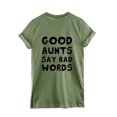 thumbnail image 4 of Camiseta de cuello redondo de moda para mujer, camiseta de manga corta, camiseta con estampado de letras, blusa Pompotops  hkajfhjk459396, 4 of 4