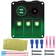 thumbnail image 1 of Panel de control de barco modificado NQ luz verde IP66 3 posiciones, 1 of 3