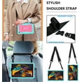 thumbnail image 4 of SOATUTO for TCL TAB 8 Plus 8" Tablet Case Cover Model 9138S Shockproof Case with Shoulder Strap Soft Silicone Hard Back Rugged Full-Body Kids Friendly for TCL TAB 8 Plus 8 inch 9138S - Green+Pink, 4 of 8