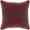 Burgundy, variant on Artistic Weavers Safflower Ally 18" x 18" Pillow (with Poly Fill)