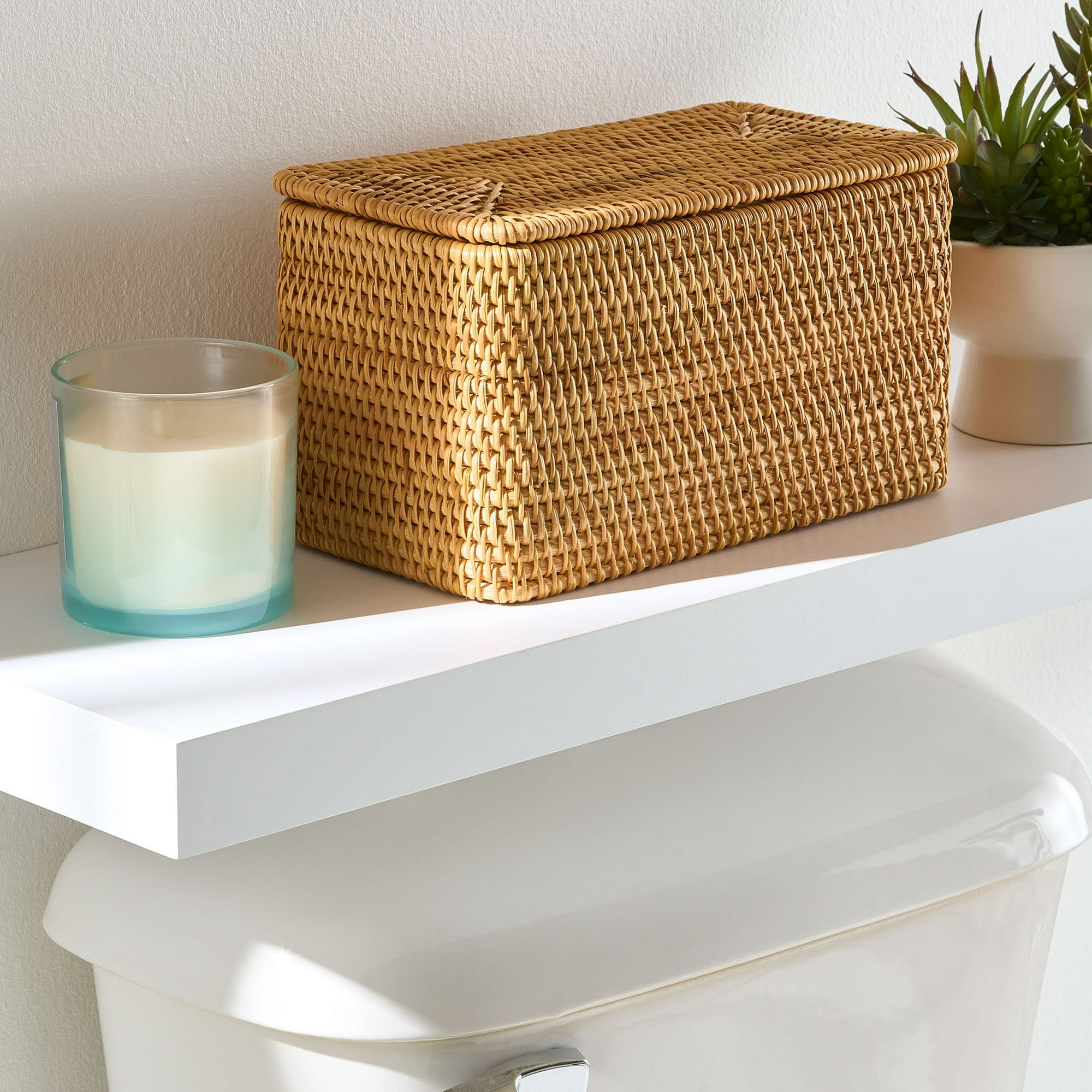 Rattan Organizer Basket