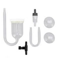 thumbnail image 2 of Fish Tank Oxygen Refiner, Glass Suction Cup Fixing Even Water  Prevent Clogging Aquarium Bubble Diffuser Transparent  for Carbon Dioxide, 2 of 7