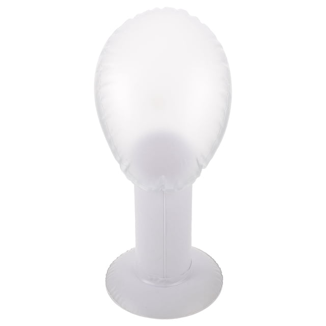 KAKOWELY hat stands for display Inflatable Mannequin Head Model PVC Wig Hat Glasses Caps Display Rack Manikin Training Head For Display Headset Headphone Hats Wigs Jewelry
