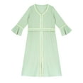 thumbnail image 4 of Lejafay Robe Décontractée à Manches Longues pour Filles, Vert Clair 130, 4 of 6