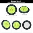 thumbnail image 3 of Mistaha Portable Magnetic Bubble Level Tool Set - 4-in-1 Mini Level with Magnet for Iron, T Level, Hanging Line, Circular - Grey - High Precision Measurement - Compact and Travel-friendly - Versatile, 3 of 7
