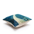 thumbnail image 5 of Liora Manne Marina Mermaids Are Real Indoor Outdoor Decorative Pillow Ocean, 5 of 5