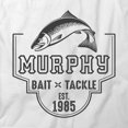 thumbnail image 2 of Murphy Bait Tackle T-Shirt | Manly Hobbies White Tee Gift, 2 of 5
