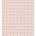 thumbnail image 3 of Floral Twin Size Duvet Cover Set, Red Gladiolus Pattern with Curved and Swirled Leaves Abstract Foliage Design, Decorative 2 Piece Bedding Set with 1 Pillow Sham, Vermilion Beige, by Ambesonne, 3 of 3