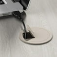 thumbnail image 4 of Echo 72W Computer Desk in Gray Sand - Engineered Wood, 4 of 6