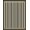 Black And Cream, Pattern 10, variant on ODIKA Striped Modern Farmhouse With Bold Pinstripe And Banded Border Pet Friendly & Kids Safe Play for Playroom, Bedroom, Reading Nook
