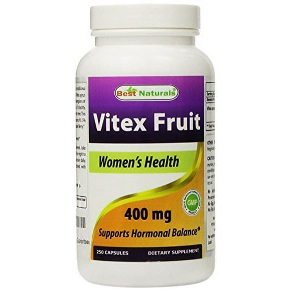 Best Naturals Vitex Chasteberry 400 mg 250 Capsules