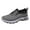 Grey, variant on XIMIN Men's Slip On Loafer Leather Orthopedic Shoes Arch Support Waterproof Orthopedic Shoes Casual Walking Shoes Comfortable for Work Office Dress Outdoor