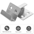 thumbnail image 5 of Black Stainless Steel Wall Brackets for Storage Use Heavy Duty and Durable Multipurpose Tile Hanger, 5 of 6
