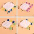 thumbnail image 3 of Silicone Jewelry Mold Reusable Square Earring Resin Mold Sphere Pendant Mold, 3 of 10