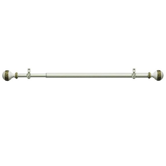 Park Avenue Collection Camino Decorative Rod & Finial Embrace 66-120