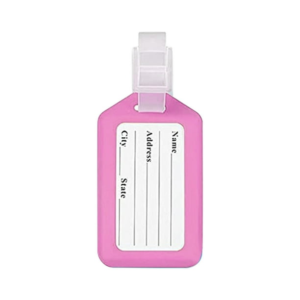 wofedyo 1 Pcs Luggage Tags 3.4x1.9 Inches Luggage Identifiers With