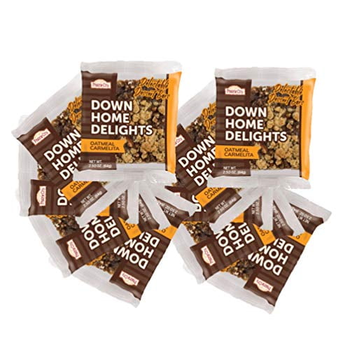 Prairie City Bakery Dessert Bar, Oatmeal Carmelita, 2.5 oz., Pack of 10