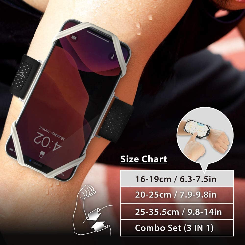 Bone Run Tie Running Armband Phone Holder, Sports Cell Phone Arm Band 4-6.5  Inches for iPhone 11 Pro Max XS XR X 8 7 | Walmart Canada