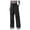 Black, variant on Ladies' Solid Color Casual Versatile Waterproof and Windproof Outdoor Sports Long Pants for Hiking Travel Golf Black M(M)