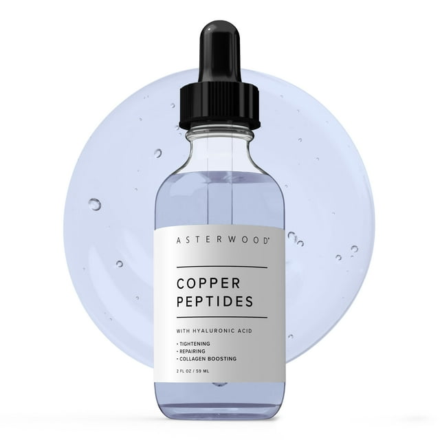 Sérum de péptidos de cobre Asterwood para rostro, 60 ml, con GHK-Cu