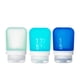 thumbnail image 1 of Botellas de viaje humangear GoToob+, silicona recargable, 53 ml, paquete de 3, 1 of 6