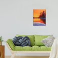 thumbnail image 2 of 12x16 FramePerfect Holder for Your Oil Paintings and Wall Art Prints, Vintage Sunset Home Office Decor, 2 of 7