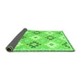 thumbnail image 2 of Ahgly Company Indoor Square Abstract Green Modern Area Rugs, 5' Square, 2 of 4