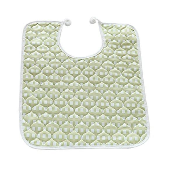 Baberos pa bebés adultos con correa es de ropa a prueba de agua pa citados Verde Zulema Babero reutilizable para adultos con discapacidad