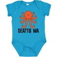 thumbnail image 3 of Inktastic Seattle Octopus Washington Vacation Boys or Girls Baby Bodysuit, 3 of 5