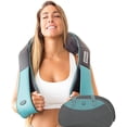 thumbnail image 1 of Masajeador de calor Shiatsu, almohada amasadora, dispositivo de masaje para cuello, espalda, hombros, pies y piernas, masajeador eléctrico de cuerpo completo, almohada de masaje, 1 of 5
