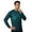 Dark Green, variant on MuXiKeJi Clothes Men's Sun Protection UPF 50+ Long Sleeve Fishing Shirt for Men Quick Dry UV Rash Guard T-Shirt for Swim Running Athletic