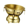 thumbnail image 3 of Olla Shabu Olla Ramen Utensilios de cocina de acero inoxidable Olla resistente Olla para sopa oro, 3 of 9