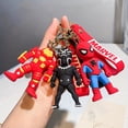 thumbnail image 5 of 8-Style Disney Superhero Keychain Collection - Keyrings & Keychains with Durable Keyring and Car Charm - Perfect Gift or Collectible Item for Women, Spider Man and Iron Man Fans, 5 of 5