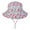 Red, variant on Pisexur Baby Sun Hat Waterproof Baby Sun Hat, Baby Girl Sun Hat Summer Beach Hats with UPF 50+ Toddler Infant with Wide Brim Strap Outdoor Bucket Hat