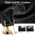 thumbnail image 6 of Baasha Barber Chair Reclining Salon Chair for Hair Stylist, All-Purpose Hair Chair with Hydraulic Pump, Profession Black Salon Chair Shampoo Chair Tattoo Chair, Beauty Salon Equipment, 6 of 8