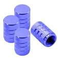 thumbnail image 1 of 4 Uds tapas de vástago de neumático tapas de vástago sello aire de neumático de aleación de aluminio resistente Azul oscuro Zulema Tapas de vástago de válvula de neumático de automóvil, 1 of 8