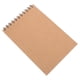 thumbnail image 4 of Cuaderno diario en blanco A5, Bloc de notas de tamaño portátil, cuaderno de bocetos de tapa dura Kraft, diario sin forro para notas diarias, suministro artesanal 8K, 4 of 6
