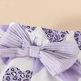 thumbnail image 6 of TOWED22 Newborn Baby Girl Clothes Fall Winter Outfits Infant Girls Long Sleeve Ruffle Romper Bell Bottoms Pants Sets,6-9 M, 6 of 7