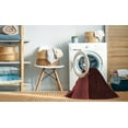 thumbnail image 2 of Ahgly Company Machine Washable Indoor Round Transitional Chocolate Brown Area Rugs, 7' Round, 2 of 7