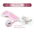 thumbnail image 6 of Electric Nail Repairer Set,Rechargeable Electric Foot File,Professional Feet Care for Cracked Heels (Pink), 6 of 7