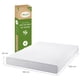 thumbnail image 2 of SNOOZELLE COMFORT Colchón Matrimonial Memory Foam de Té Verde en Caja, 25cm de Alto, Firmeza Media, Esencia Natural Relajante, Alivia Puntos de Presión, Ayuda a conciliar el sueño (192x203x25), 2 of 8