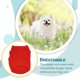 thumbnail image 4 of Greeniant Ropa para cachorros Suavidad Sin hebillas Camisetas transpirables para perros Chaleco para perros Disfraces Ropa Cachorros Sudadera Type3 NO3, 4 of 6