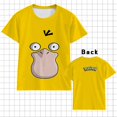 thumbnail image 1 of Camiseta de manga corta con estampado 3D de Pokémon para niños, ropa informal y a la moda de dibujos animados, Anime japonés, Verano qym unisex, 1 of 2