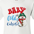 thumbnail image 4 of Inktastic Baby It's Cold Outside Youth T-Shirt, 4 of 5