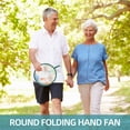 thumbnail image 6 of Zehuanyu  3 Pcs Fan For Woman Foldable Pram Hand Folding Handheld Travel, 6 of 8