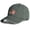 Grey-green, variant on United States 250th Anniversary Hat Featuring USA Freedom Celebration Print and Adjustable Casual Baseball Cap Fit