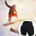 thumbnail image 3 of SIEYIO 3D Hip Protections EVA Butt Pad Protective Padded Shorts Skiing Protective Shorts 8 Size Skating Butt Pad Guard, 3 of 9