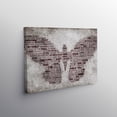 thumbnail image 5 of Vintage Butterfly Wall Art with Inspirational Quote Canvas Paintings for Home Office Living Room Modern Motivational Animal Artwork Home Decor Stretched(36" W x 24" H，Framed), 5 of 7