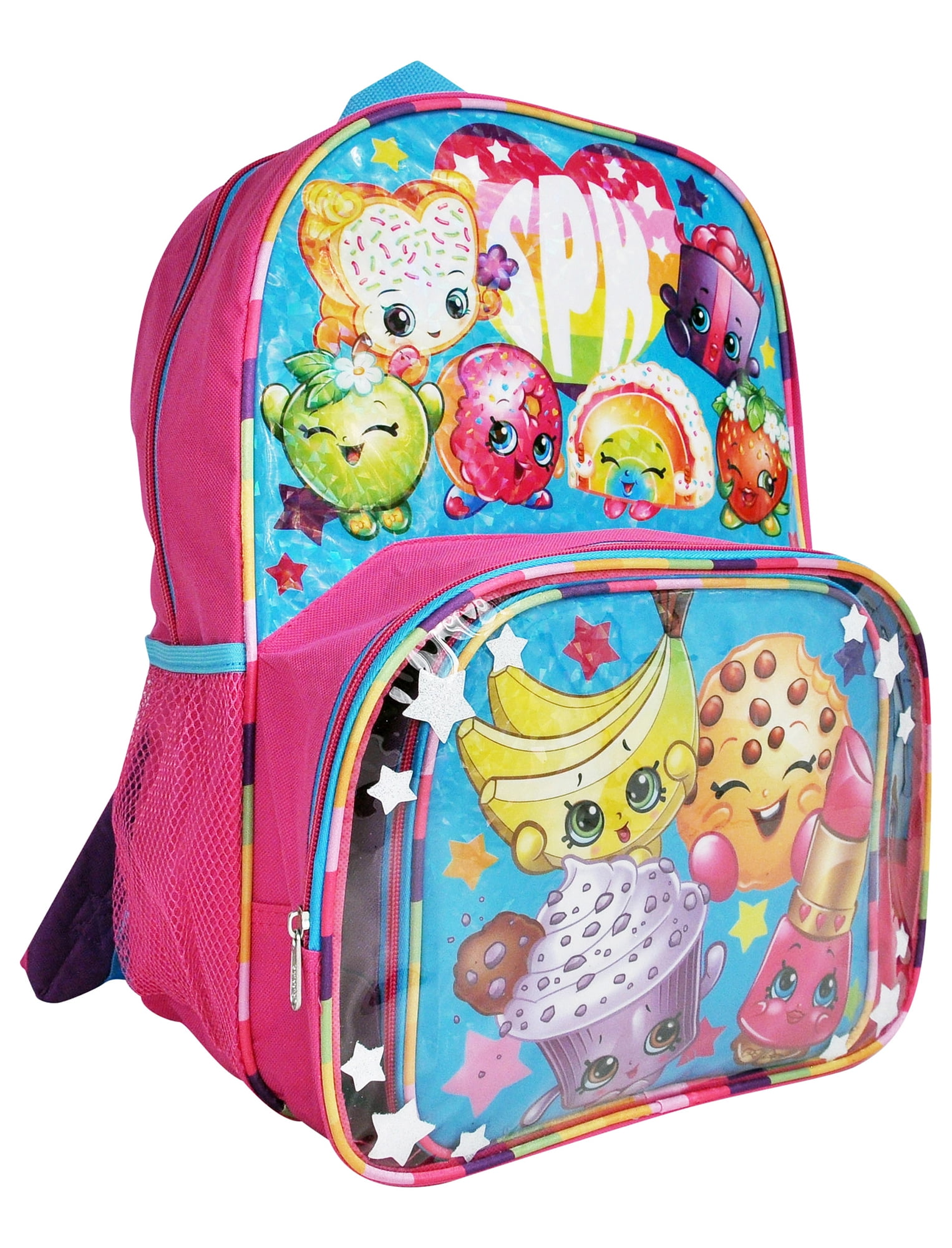 Shopkins Girls Shopkins Backpack & Lunch Bag 16"