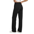 thumbnail image 2 of Fantaslook Womens Wide Leg Pants with Pockets High Waisted Casual Lounge Pants Work Office Pants, 2 of 9